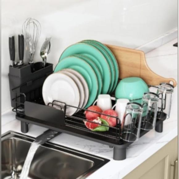 Dish Drying Rack with Swivel Spout - Picture 4 of 4